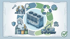 業務用エアコンの正しい処分方法とは？法令遵守でリスクを回避する廃棄ガイド