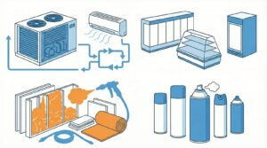 フロンガスの適正処理と産業廃棄物管理｜事業者が知っておくべき規制と対策