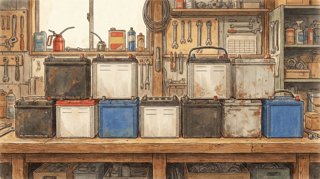 廃バッテリーは売れる？種類・相場・持ち込み方法をまとめて解説